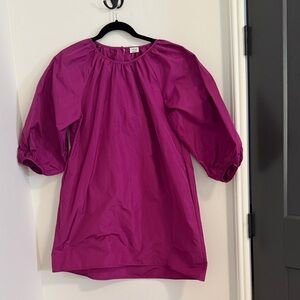 Wilfred Fuchsia xs dress with 3/4 sleeve